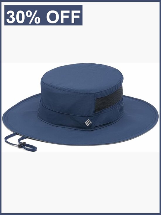 UPF 50 Sun Hat with Wide Brim, Mesh Venting, Adjustable 